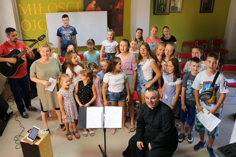 Warsztaty muzyczne w Dąbrowie k. Mławy