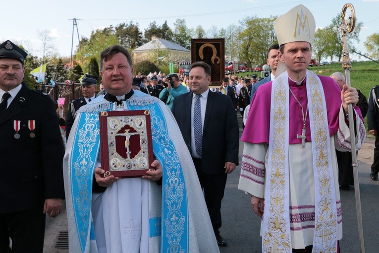 Chrostkowo. Nawiedzenie w parafii św. Barbary