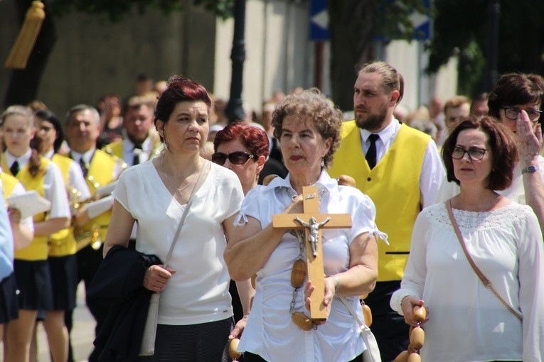 Płock. Procesja Bożego Ciała