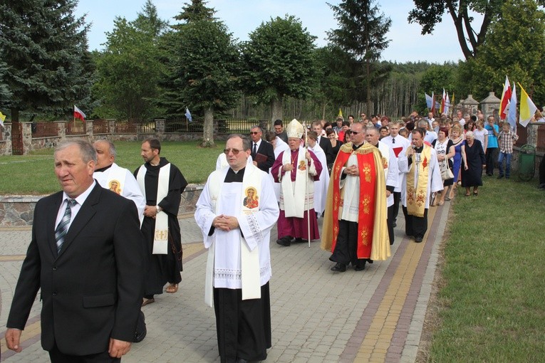 Duczymin. Nawiedzenie w parafii pw. św. Jana Nepomucena