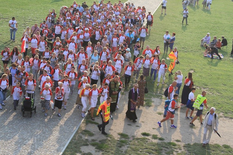 Pielgrzymka 2018. Wejście na Jasną Górę. cz.3