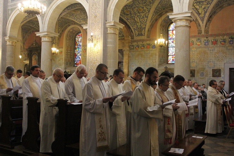 Msza Krzyżma w płockiej katedrze