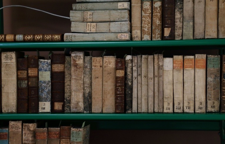 Prace konserwatorskie w Bibliotece Elbląskiej