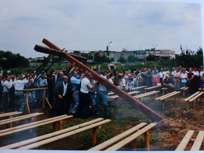 Budowa świątyni w parafii Trójcy Przenajświętszej 