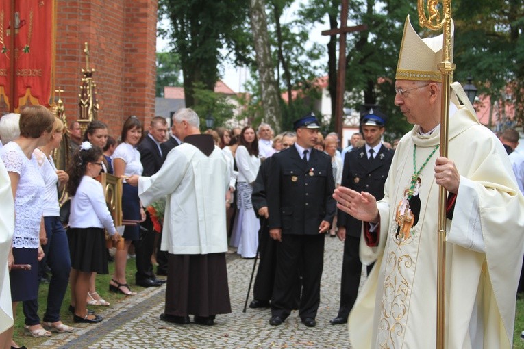 Abp Stanisław Gądecki w Rostkowie