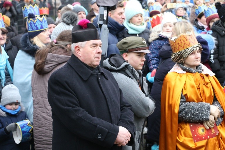 Mława. Orszak Trzech Króli