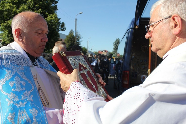 Płock. Nawiedzenie w parafii pw. Ducha Świętego