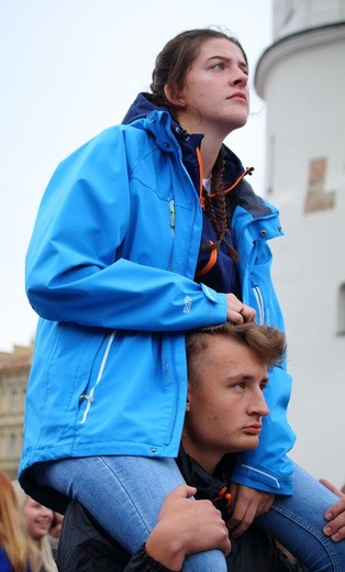 Młodzież z diecezji elbląskiej w Wilnie 