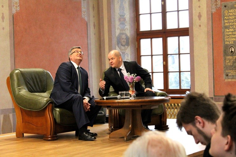Prezydent Komorowski w Płocku
