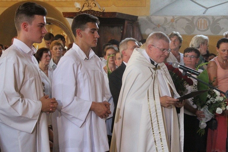 Lipowiec Kościelny. Nawiedzenie w parafii św. Mikołaja