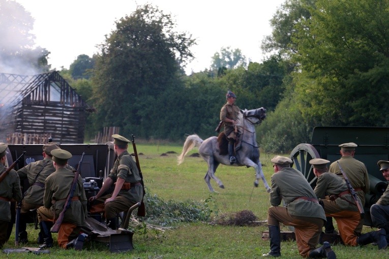 Płock. Rekonkstrukcja Obrony Płocka 1920