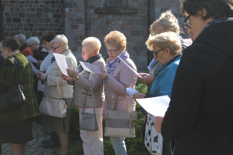 Koronka na ulicach Płocka