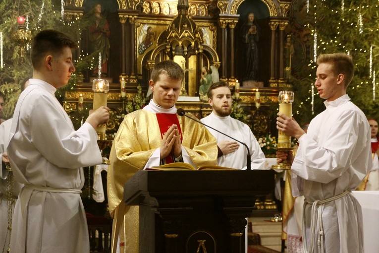 Prymicje biskupie w Szombierkach