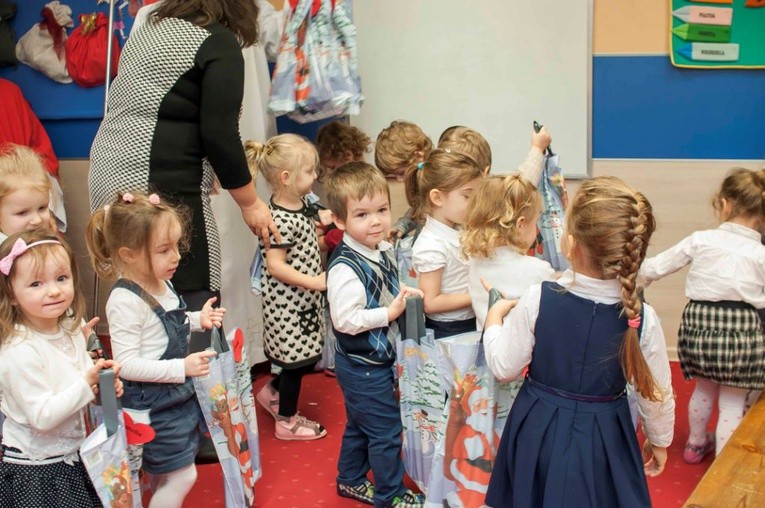 Święty Mikołaj w przedszkolu bł. Franciszki
