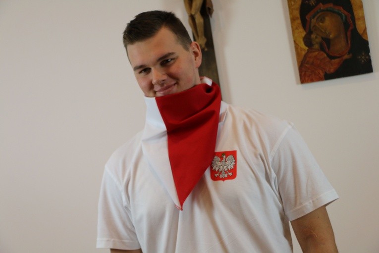 Młodzież z Węgrzynowa przed ŚDM
