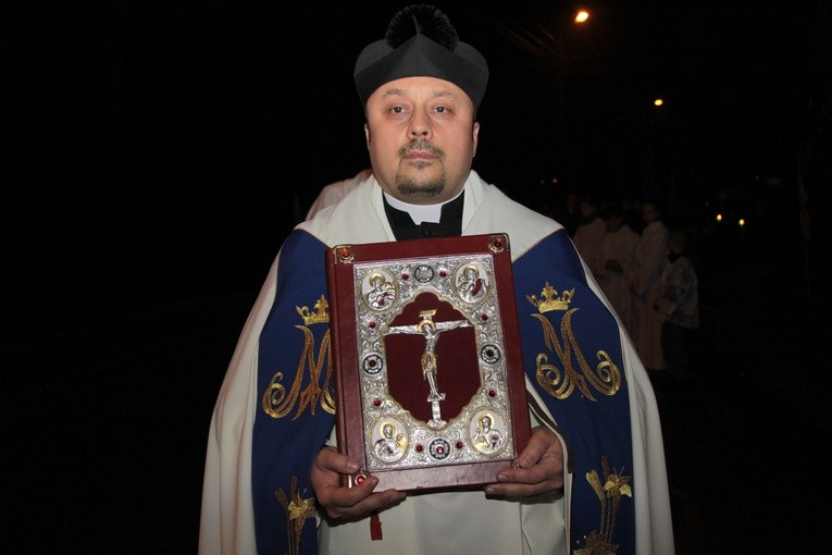 Strzegocin. Nawiedzenie w parafii Matki Bożej Szkaplerznej