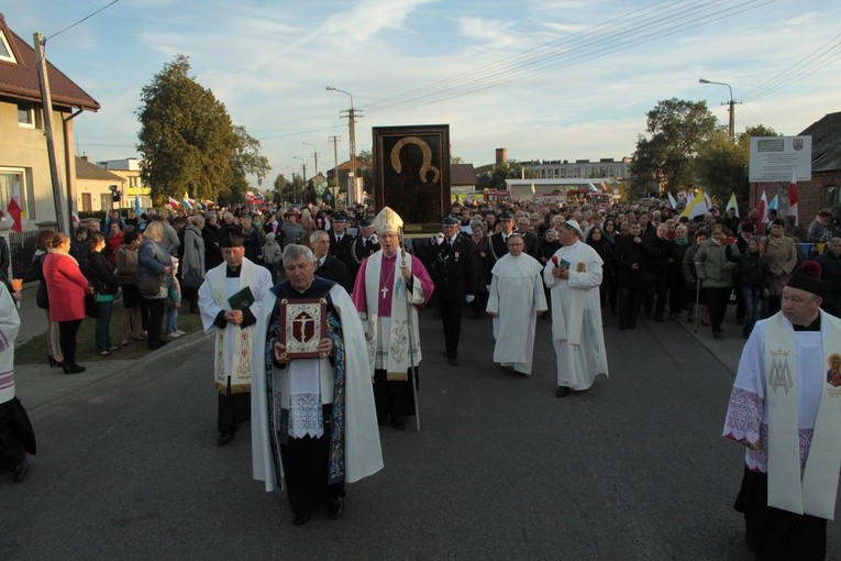 Radzanów n. Wkrą. Nawiedzenie w parafii św. Rocha