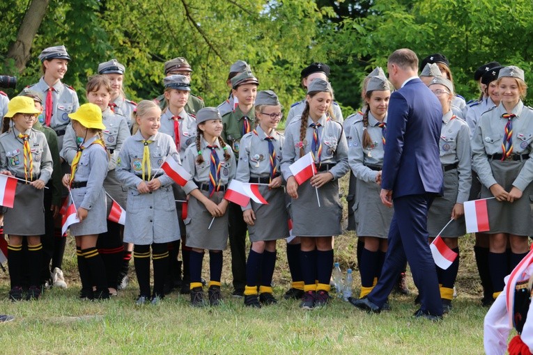 Prezydent RP Andrzej Duda w Makowie Mazowieckim