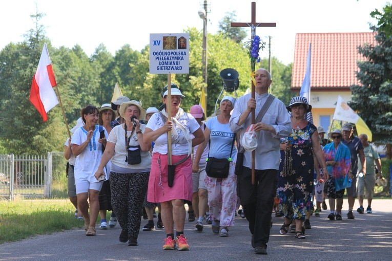 Śródborze k. Glinojecka. Pielgrzymka do Gietrzwałdu