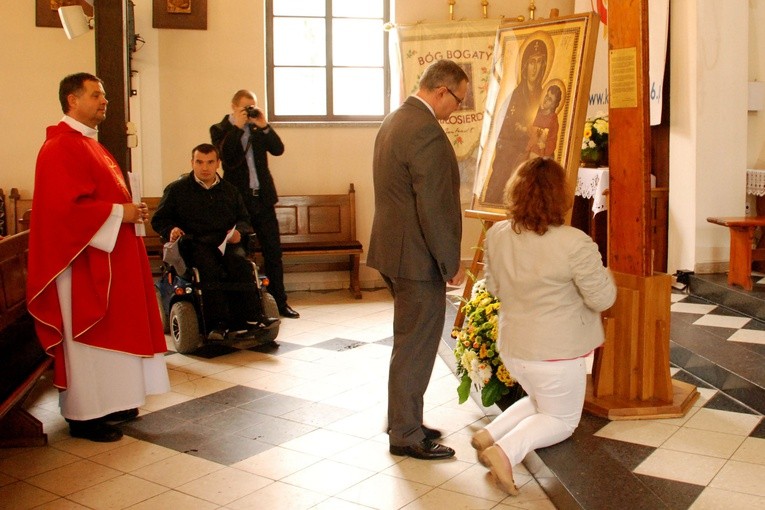 Znaki ŚDM w Gostyninie