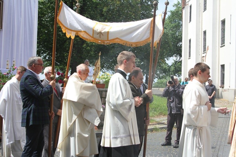 Płock. Obchody Bożego Ciała