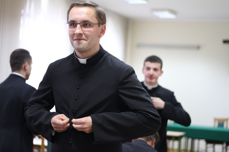 Obłóczyny w seminarium