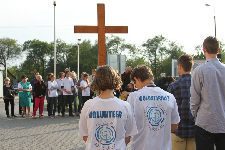 Znaki ŚDM w Płocku - szpital