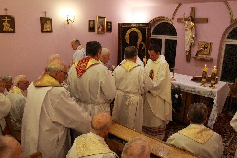 Płock. Nawiedzenie w Domu Księży Emerytów