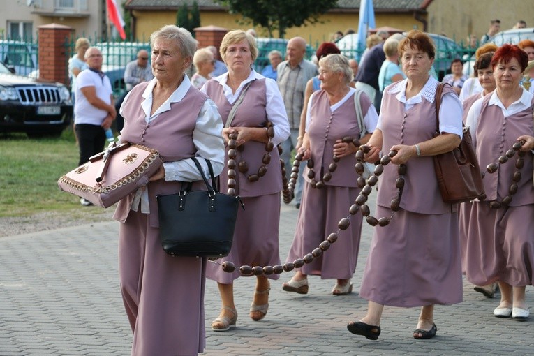 Pielgrzymi w Skępem