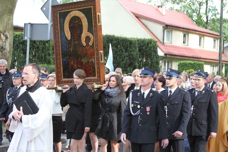 Soczewka. Nawiedzenie w parafii Matki Bożej Częstochowskiej