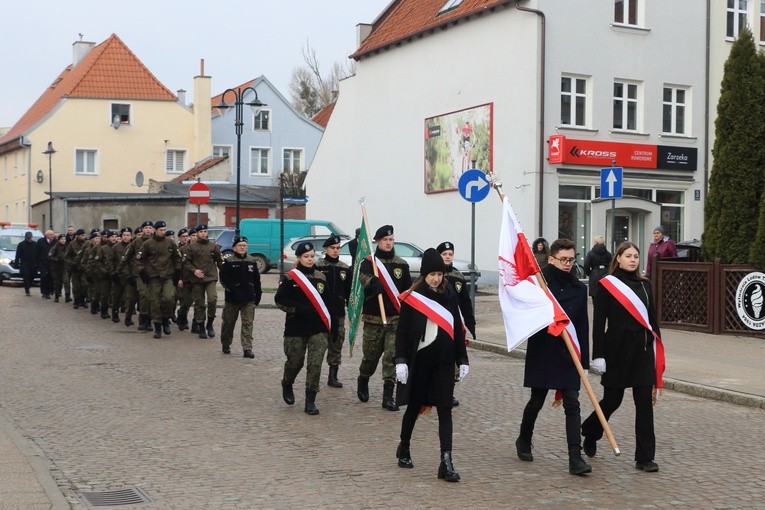 Obchody w Pasłęku.