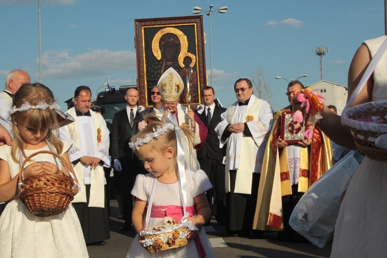 Drobin. Nawiedzenie w parafii św. Stanisława Biskupa i Męczennika