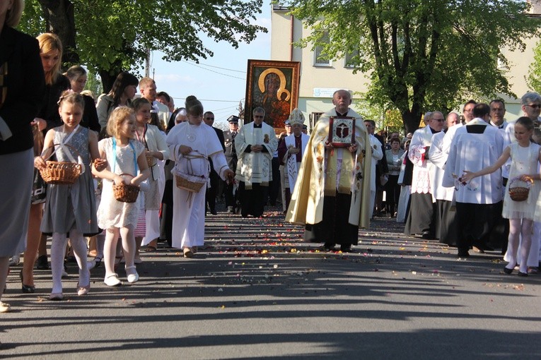 Dobrzyń n. Wisłą. Nawiedzenie w parafii pw. Wniebowzięcia NMP