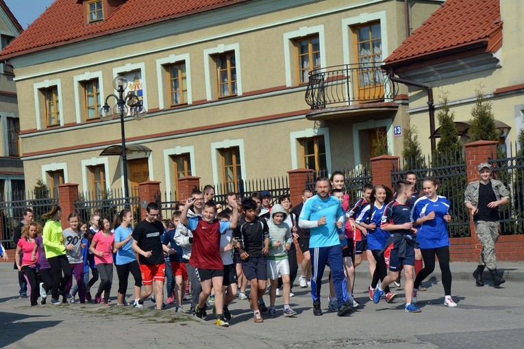 Bieg uliczny w Rypinie