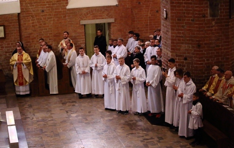 Msza Krzyżma w katedrze elbląskiej