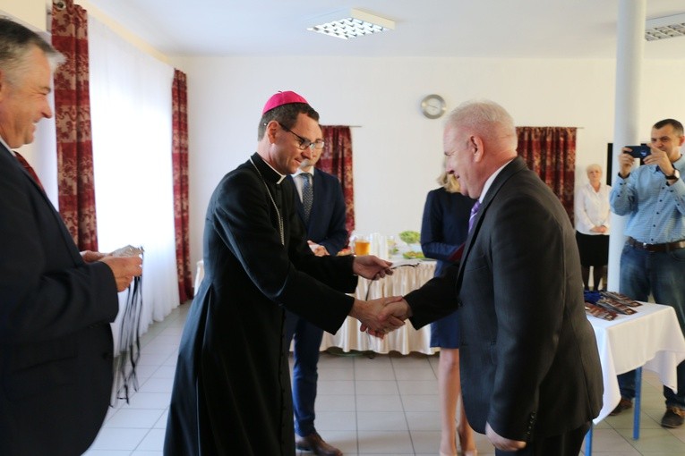 Poświęcenie nagrobków w Ciechanowie