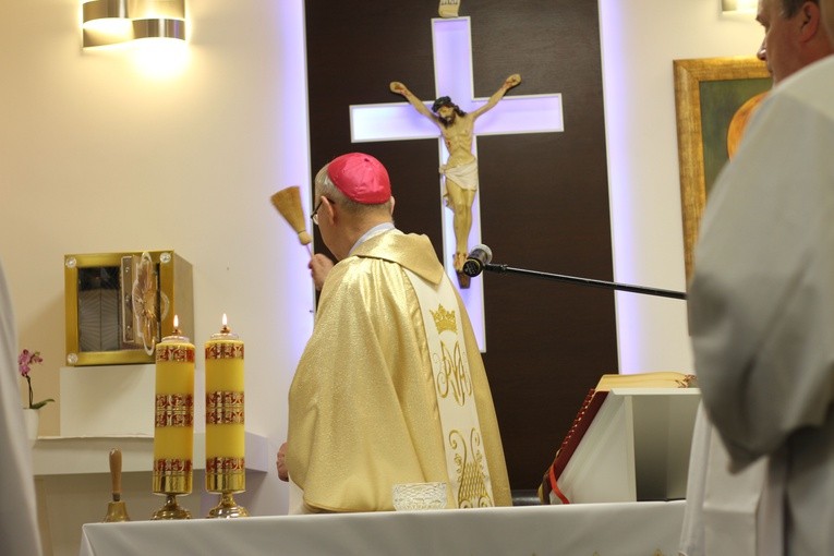 Poświęcenie kaplicy w Kraszewie-Czubakach