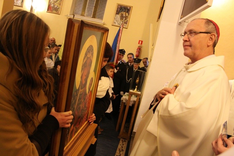 Gąsocin. Nawiedzenie w parafii św. Maksymiliana Maria Kolbe