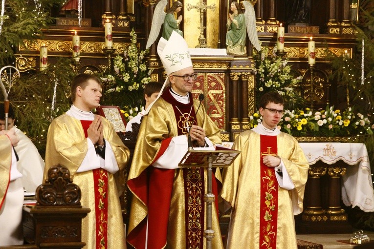 Prymicje biskupie w Szombierkach