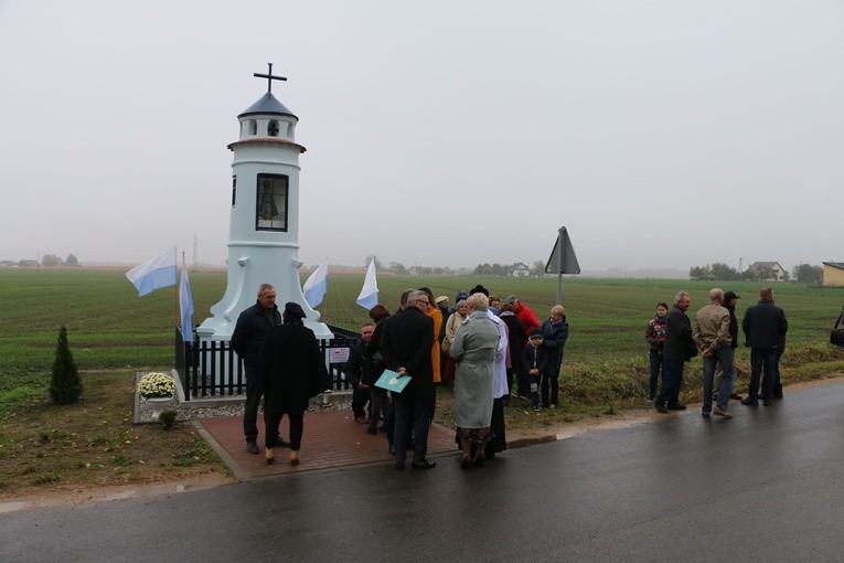 Nowe Niestępowo (Pokrzywnica). Poświęcenie zabytkowej kapliczki