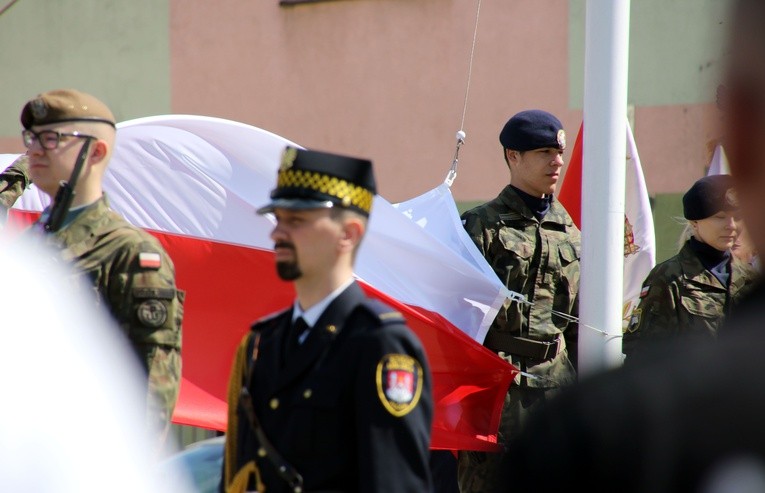 Płock. Uroczystości trzeciomajowe