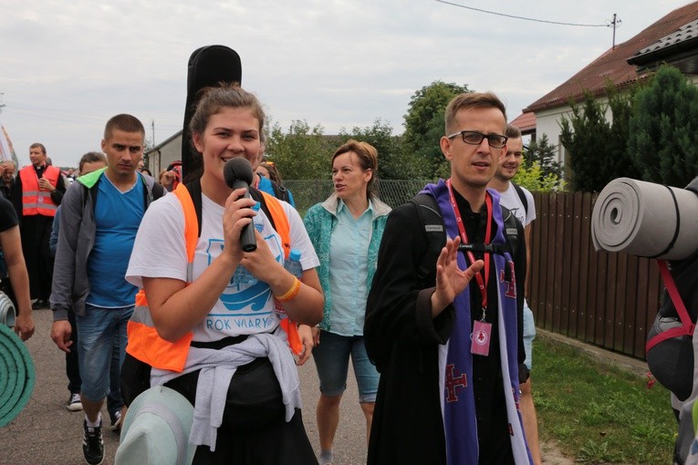 Pierwszy dzień pielgrzymki - przedpołudnie