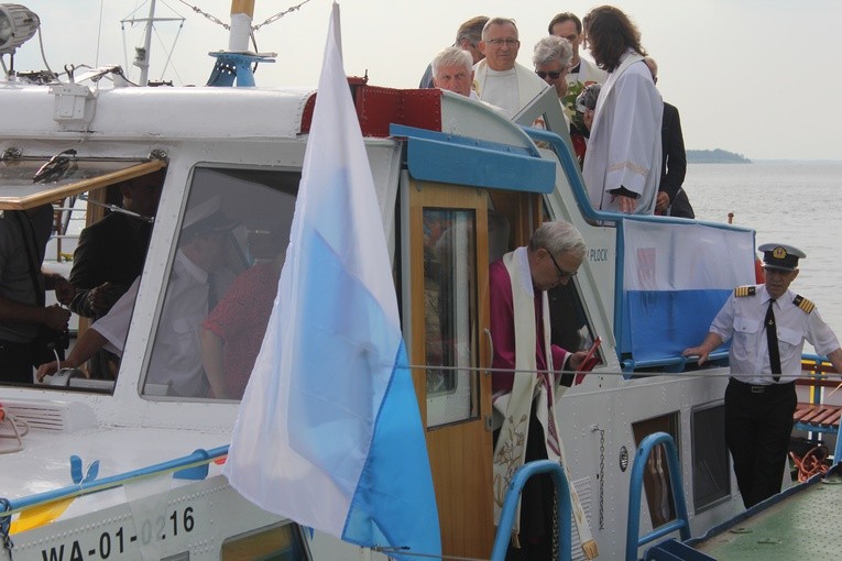 Peregrynacja - przeprawa Wisłą