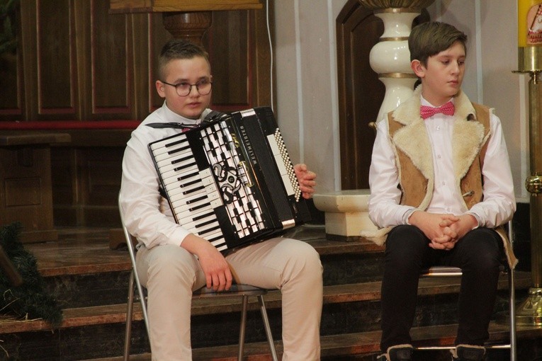 Ciechanów. Kolędowanie w klasztorku
