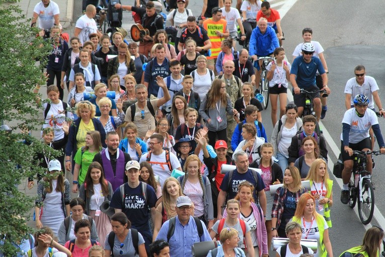 Pielgrzymka 2018. Wyjście cz. 2