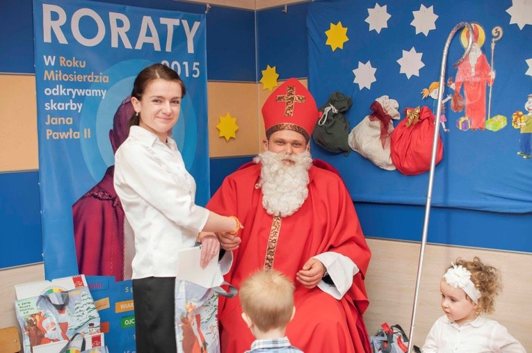 Święty Mikołaj w przedszkolu bł. Franciszki