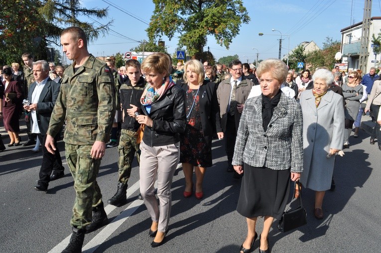 Relikwie św. Jana Pawła II w Płocku Radziwiu