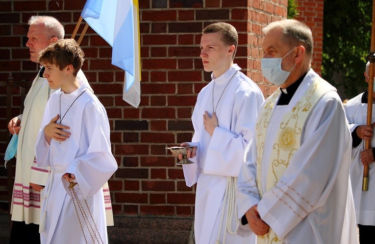 Elbląg. Uroczystość Bożego Ciała 