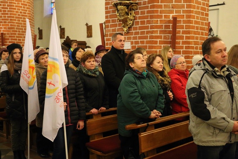 Peregrynacja symboli ŚDM - Morąg