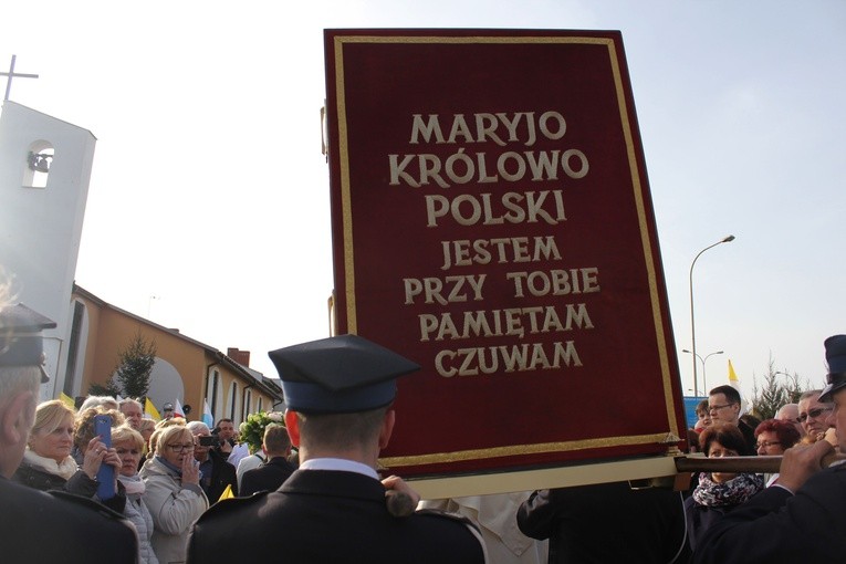 Płock. Nawiedzenie w parafii św. Krzyża